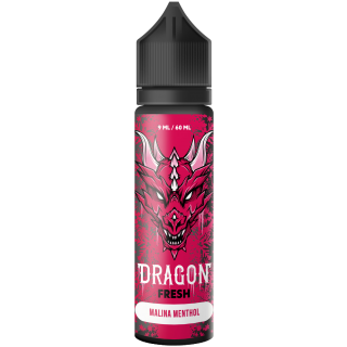 Longfill DRAGON FRESH Malina Menthol 9/60ml