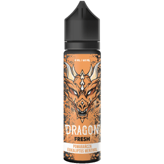 Longfill DRAGON FRESH Pomarańcza Eukaliptus Menthol 9/60ml