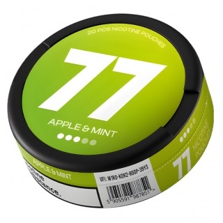 Saszetki nikotynowe 77 Apple Mint 10,4mg