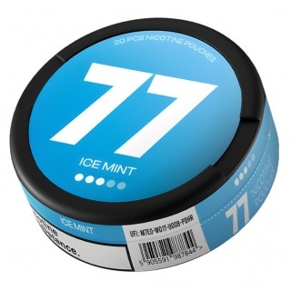 Saszetki nikotynowe 77 Ice Mint 10,4mg
