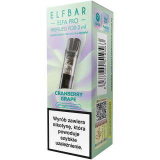 Wkład ELFA Pro - Cranberry Grape 2ml 20mg