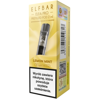 Wkład ELFA Pro - Lemon Mint 2ml 20mg