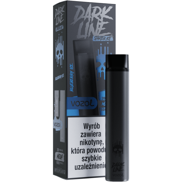 Dark Line KIT Black - Blueberry Ice 2ml 20mg