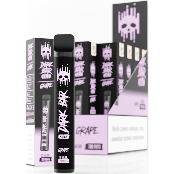 e-papieros jednorazowy DARK BAR Grape 20mg