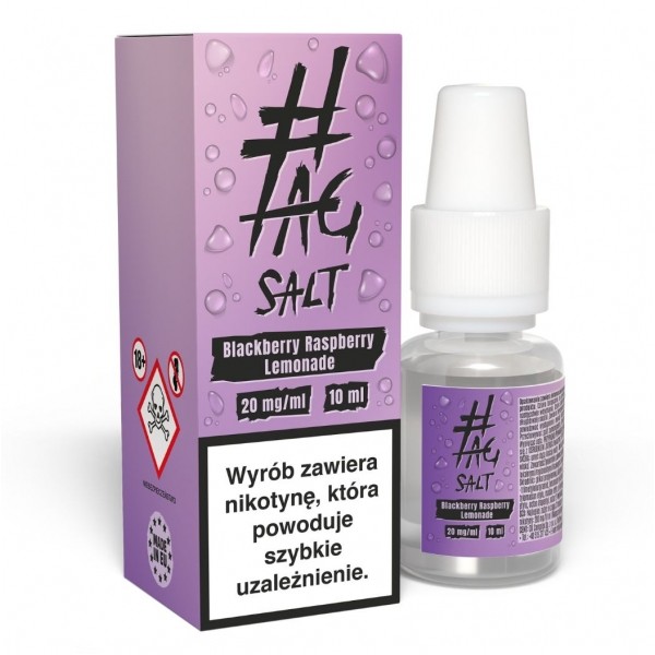Liquid 10ml #TAG SALT Drinks Blackberry Raspberry Lemonade 20mg