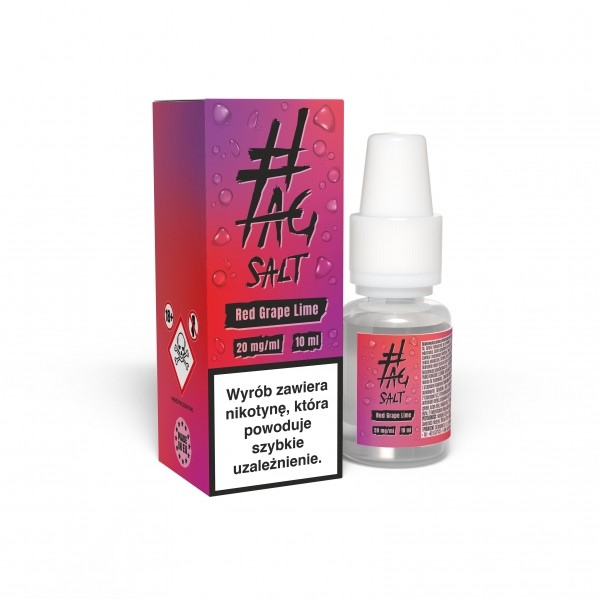 Liquid 10ml #TAG SALT Drinks Red Grape Lime 20mg