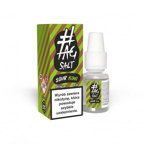 Liquid 10ml #TAG SALT Sour Kiwi 20mg