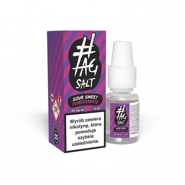 Liquid 10ml #TAG SALT Sour Sweet Pomegranate 20mg
