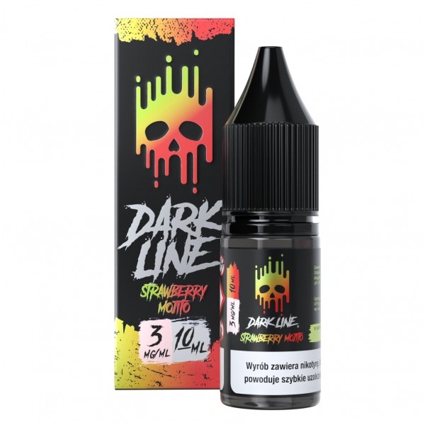 Liquid Dark Line 10ml Strawberry Mojito