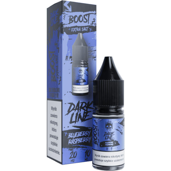 Liquid DARK LINE Boost Salt 10ml Blue Raspberry 20mg