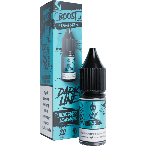 Liquid DARK LINE Boost Salt 10ml Blue Razz Lemonade 20mg