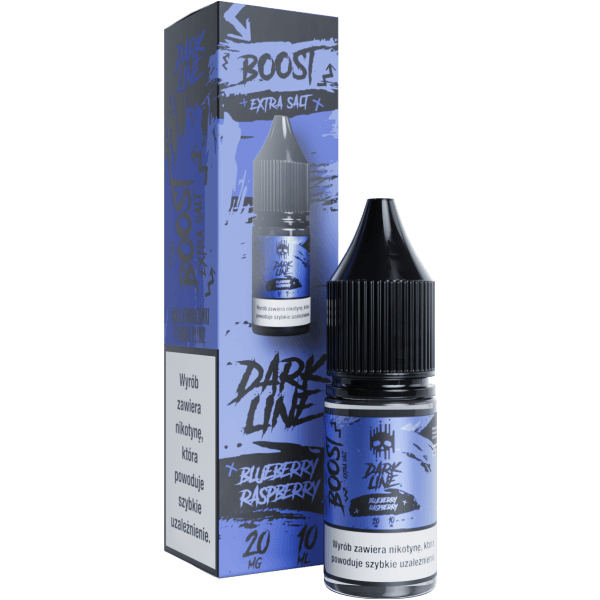 Liquid Dark Line Boost Salt 10ml Blueberry Raspberry 20mg