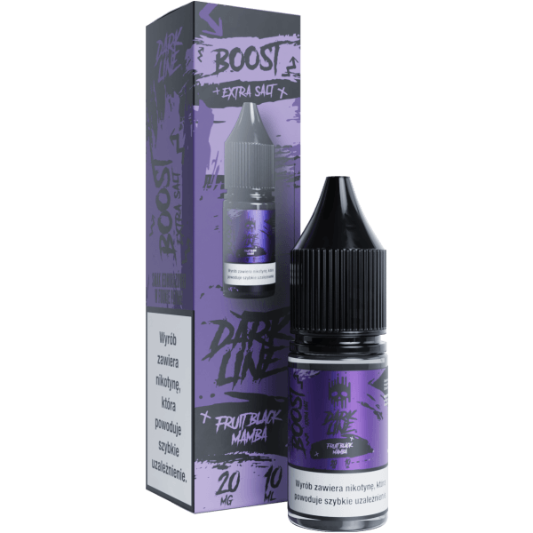 Liquid DARK LINE Boost Salt 10ml Fruit Black Mamba 20mg