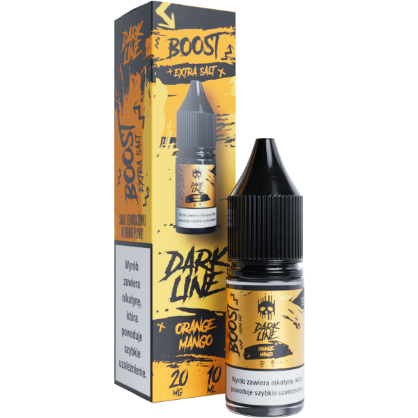 Liquid DARK LINE Boost Salt 10ml Orange Mango 20mg