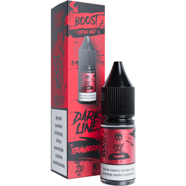 Liquid DARK LINE Boost Salt 10ml Strawberry 20mg