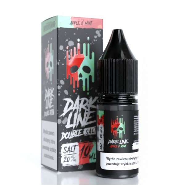 Liquid Dark Line Double Salt 10ml Apple x Mint