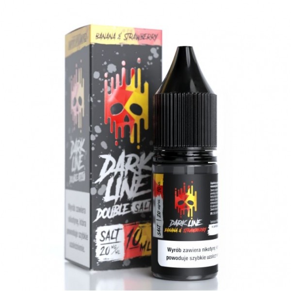 Liquid Dark Line Double Salt 10ml Banana x Strawberry