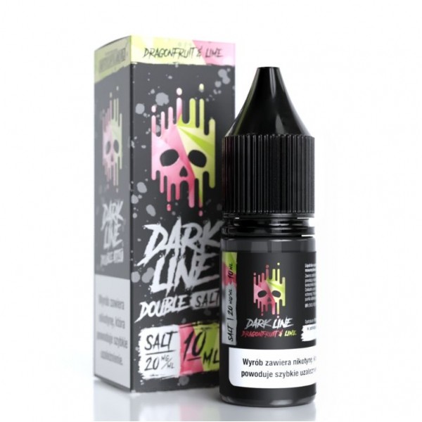 Liquid Dark Line Double Salt 10ml Dragonfruit x Lime 20mg