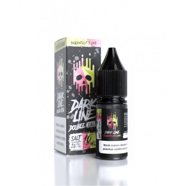 Liquid DARK LINE Double Salt 10ml Dragonfruit x Lime 20mg