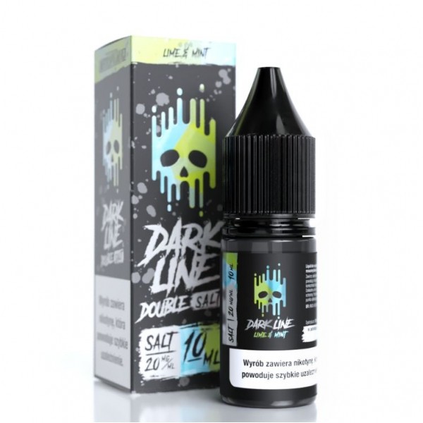 Liquid Dark Line Double Salt 10ml Lime x Mint 20mg