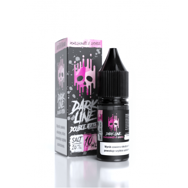 Liquid DARK LINE Double Salt 10ml Pomegranate x Lychee 20mg