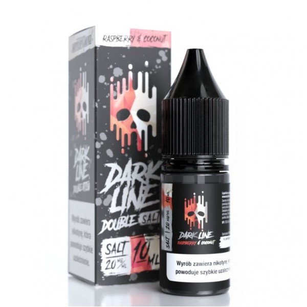 Liquid Dark Line Double Salt 10ml Raspberry x Coconut