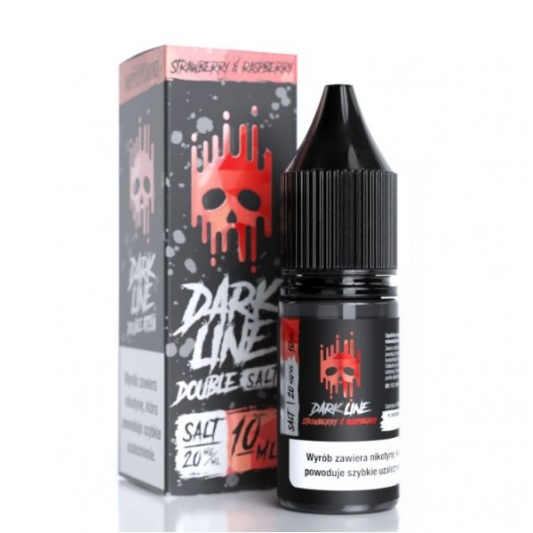 Liquid Dark Line Double Salt 10ml Strawberry x Raspberry