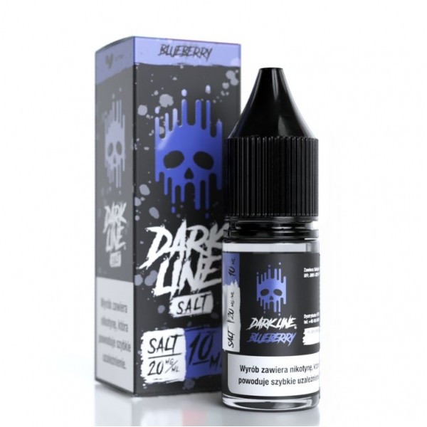 Liquid Dark Line Salt 10ml Blueberry