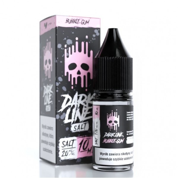 Liquid Dark Line Salt 10ml Bubble Gum
