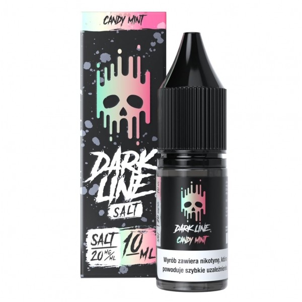 Liquid Dark Line Salt 10ml Candy Mint 20mg