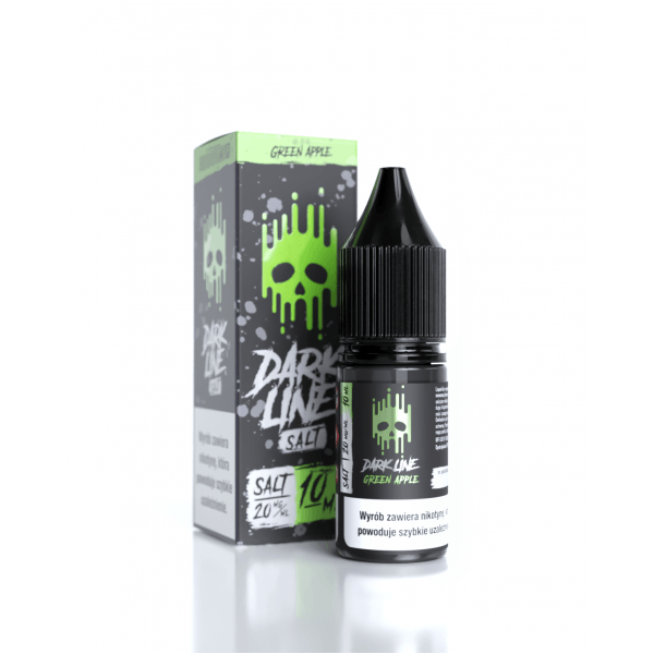 Liquid DARK LINE Salt 10ml Green Apple 20mg