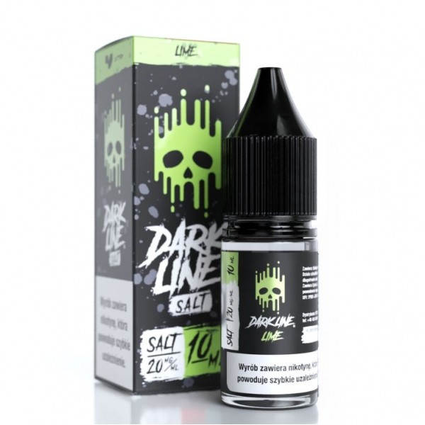 Liquid Dark Line Salt 10ml Lime