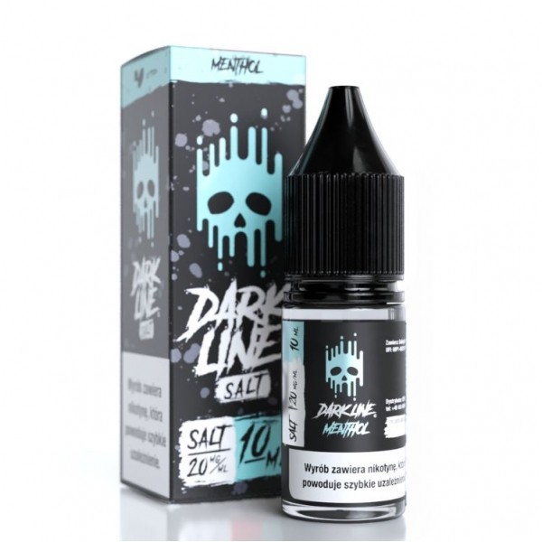 Liquid Dark Line Salt 10ml Menthol