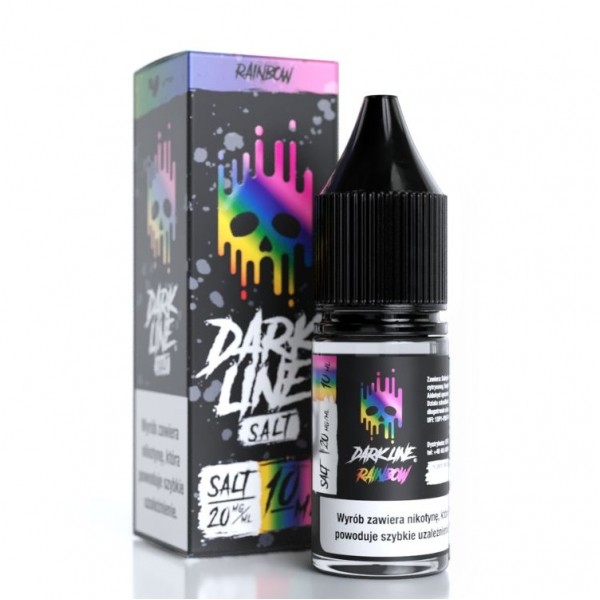 Liquid Dark Line Salt 10ml Rainbow