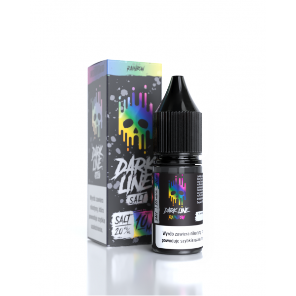 Liquid DARK LINE Salt 10ml Rainbow 20mg