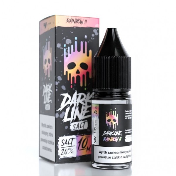 Liquid Dark Line Salt 10ml Rainbow II