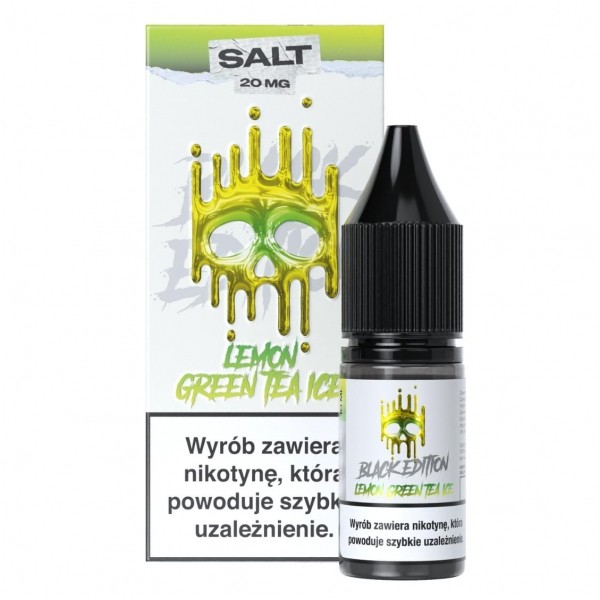Liquid Dark Line Salt Black Edition 10ml Lemon Green Tea Ice 20mg