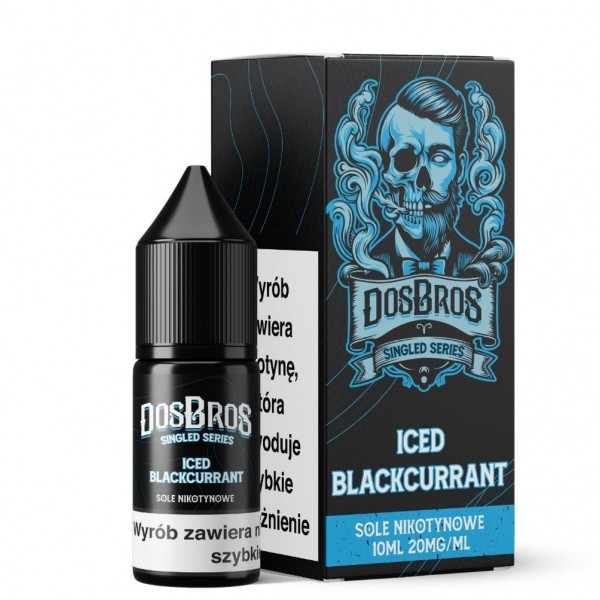 Liquid DosBros Salt 10ml Iced Blackcurrant 20mg