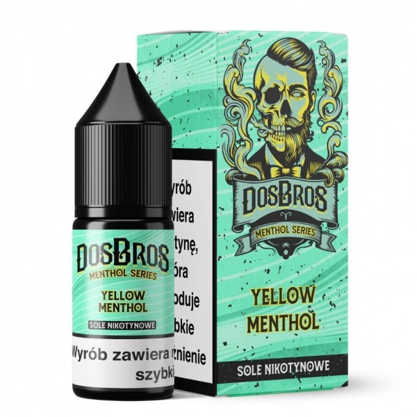 Liquid_DosBros_Salt-Yellow Menthol_20mg_10ml