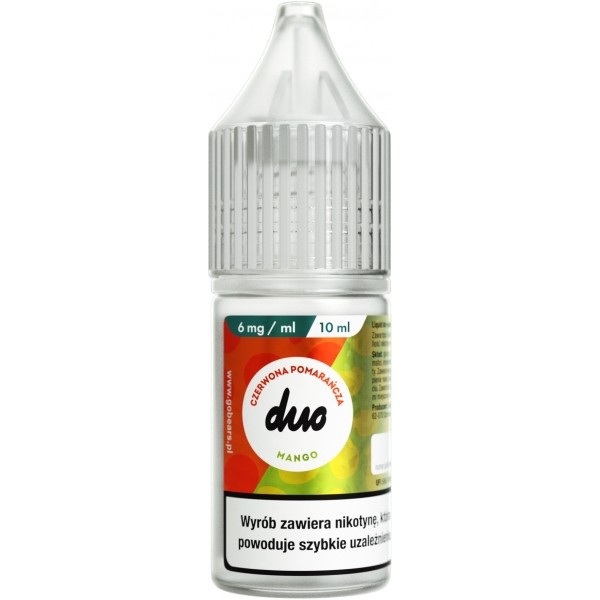 Liquid DUO Czerwona Pomarańcza Mango 10ml