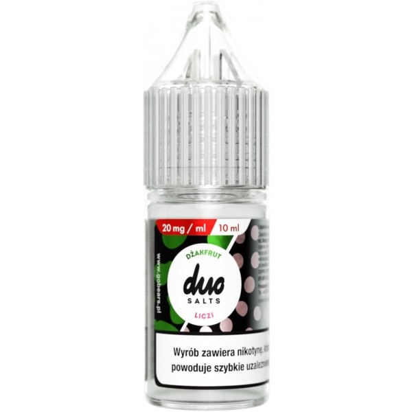 Liquid DUO Salt Dżakfrut Liczi 10ml 20mg