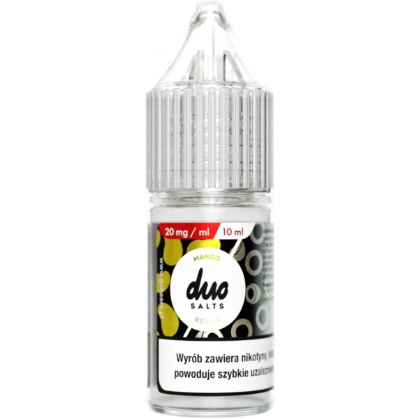 Liquid DUO Salt Mango Kokos 10ml 20mg