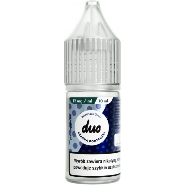 Liquid DUO Winogrono Czarna Porzeczka 10ml