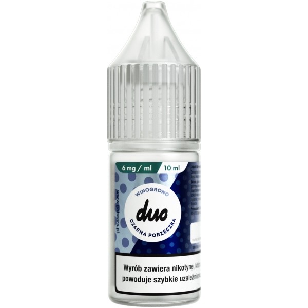 Liquid DUO Winogrono Czarna Porzeczka 10ml