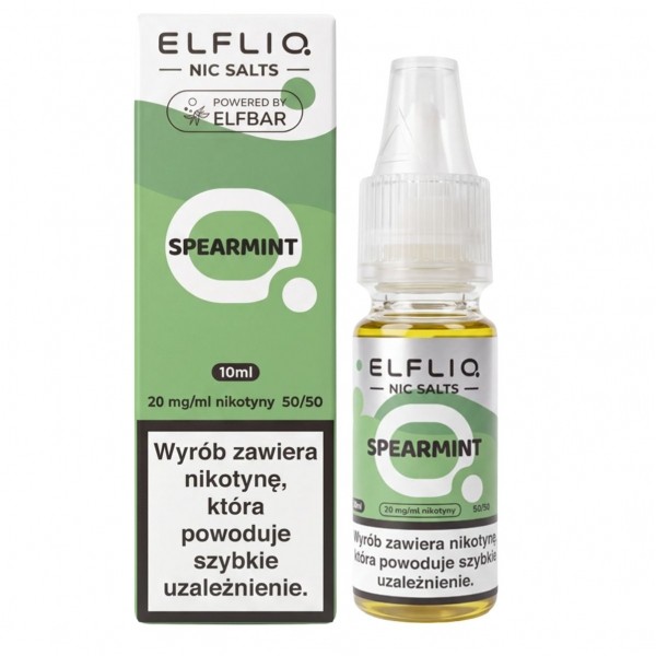 Liquid Elfliq 10ml Spearmint 20mg