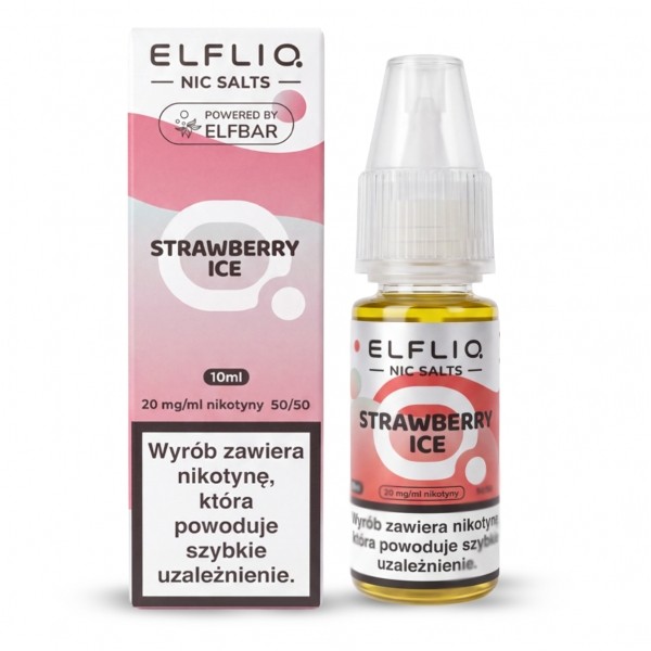Liquid Elfliq 10ml Strawberry Ice 20mg