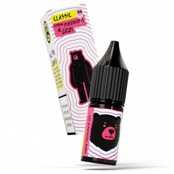 Liquid GO BEARS Classic 10ml Czarna Porzeczka & Liczi