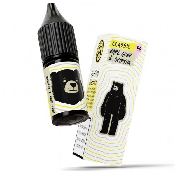 Liquid GO BEARS Classic 10ml Earl Grey & Cytryna