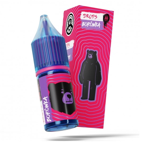 Liquid GO BEARS Drops 10ml Borówka 20mg