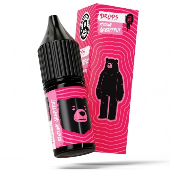 Liquid GO BEARS Drops 10ml Różowy Grejpfrut 20mg